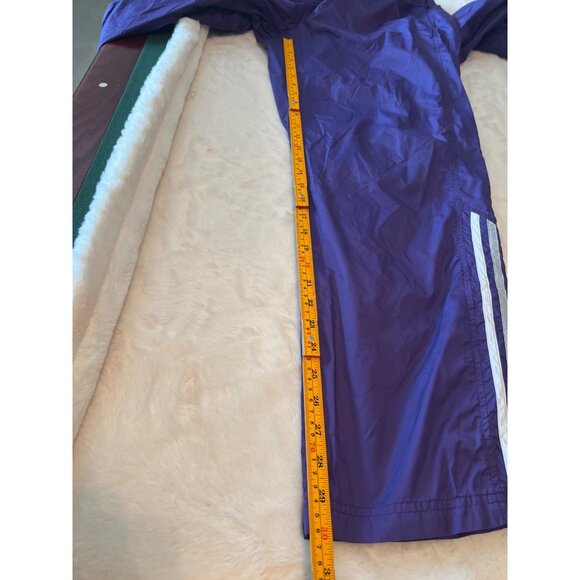 Vintage Adidas ACU Track & Field Purple Warm-Up Suit Medium Jacket & Pants - Picture 9 of 16